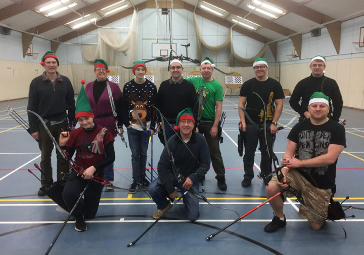 Ely Archers Christmas Group Shot