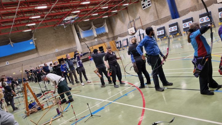 Cambs County Archery Shoot 2022 Shooting Line