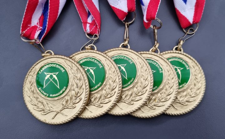 Cambs County Archery Gold Medals