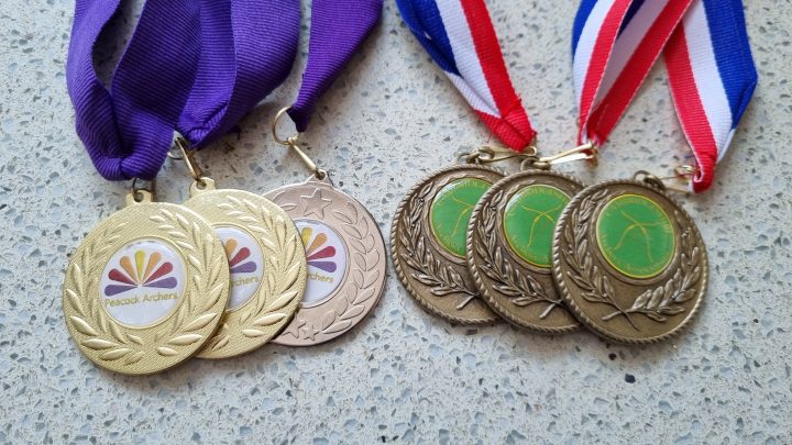 Peacock and Cambs County Medals