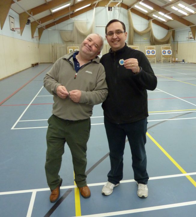 Steve and Ian 2nd Place Recurve Winners