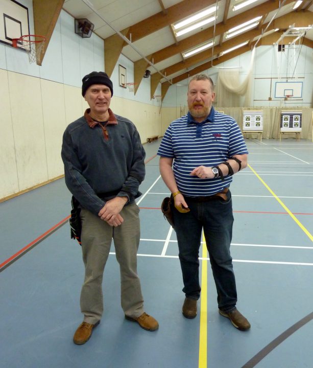 Eric and Trevor 1st Place Recurve Winners