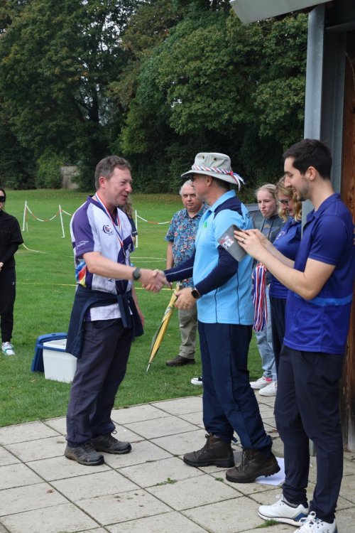 Daniel medal presentation