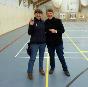 Mary and Maggie 1st place Barebow