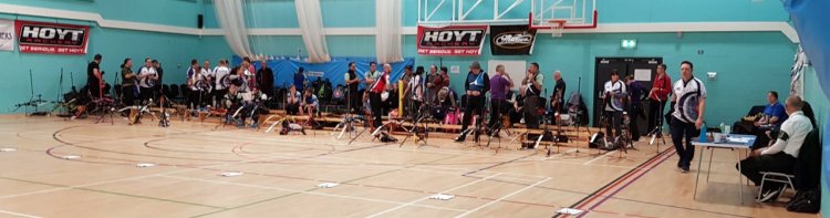 Wide Shot Waiting Line