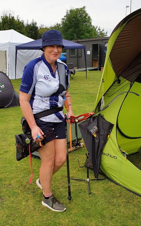 Louise at Jolly Archers Western 2021